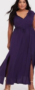 TORRID Maxi Challis Dress 4X